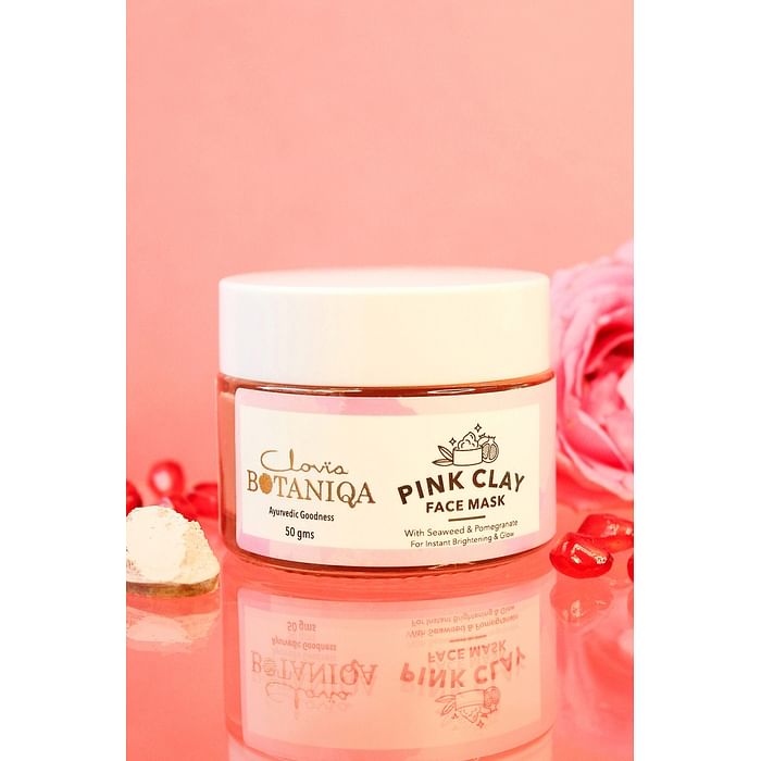 

Clovia Clovia Botaniqa Pink Clay Face Mask with Ayurvedic Formula - Australian Clay & Pomegranate - 50 gm - BQF003M22