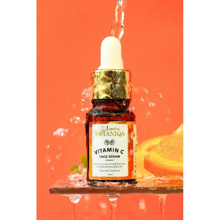 

Clovia Clovia Botaniqa Vitamin C Mini Face Serum with Hyaluronic Acid & Aloe Vera - 10 ml - BQFS01S39, Transparent