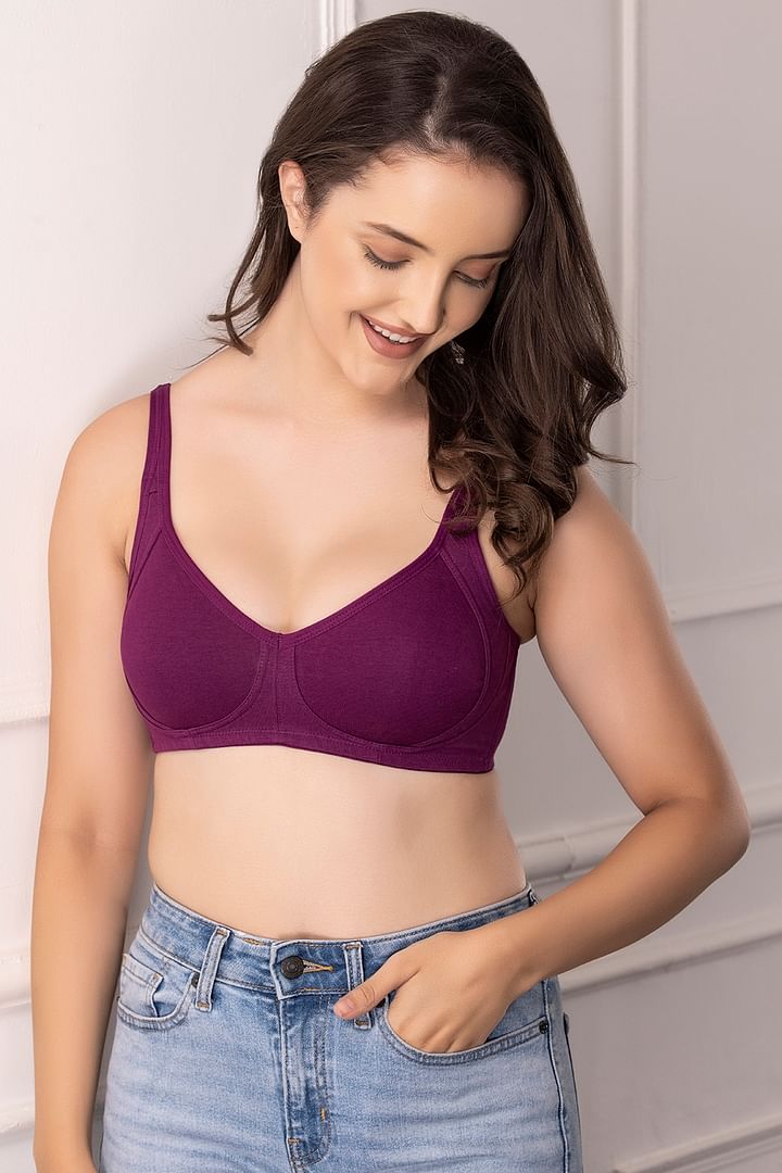 Buy Amante- Cool Contour Non-padded Non-wired Support Bra Online