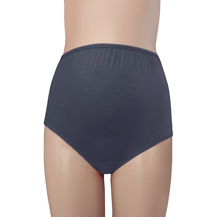 

Clovia Cotton High Waist Hipster Panty - PN5009R08, Navy