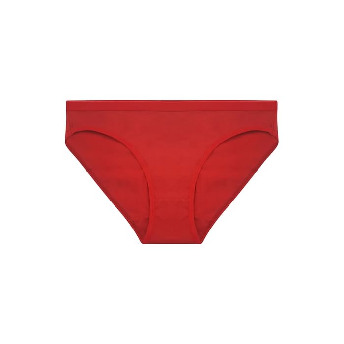 

Clovia Cotton Low Waist Bikini Panty In Red - PN3211P04