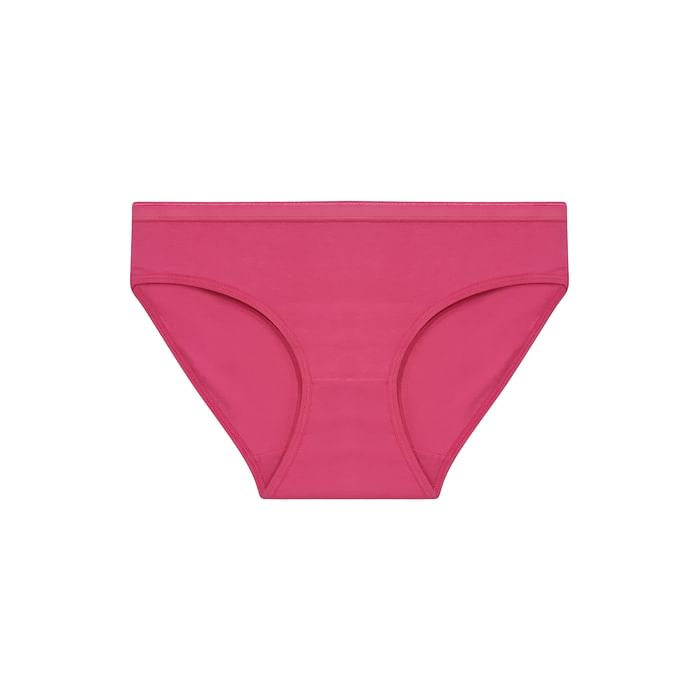 

Clovia Cotton Low Waist Bikini Panty In Pink - PN3211P22, Light pink