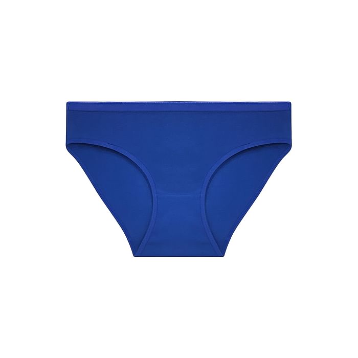 

Clovia Cotton Low Waist Bikini Panty In Blue - PN3211P08, Navy