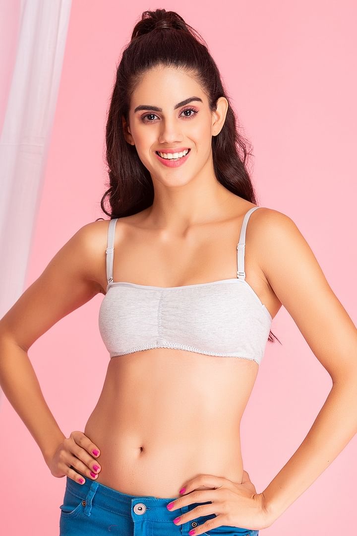 Buy Cotton Non-Padded Non-Wired Multiway Beginners T-shirt Bra Online  India, Best Prices, COD - Clovia - BB0004P01