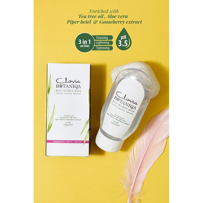 Clovia Clovia Botaniqa Daily Intimate Wash- Cleansing, Lightening, Tightening – 100ml – SP0015P99