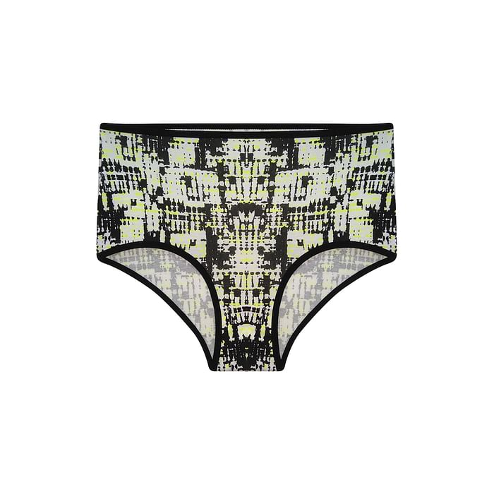 

Clovia High Waist Printed Hipster Panty in Multicolour - Cotton - PN3170X19