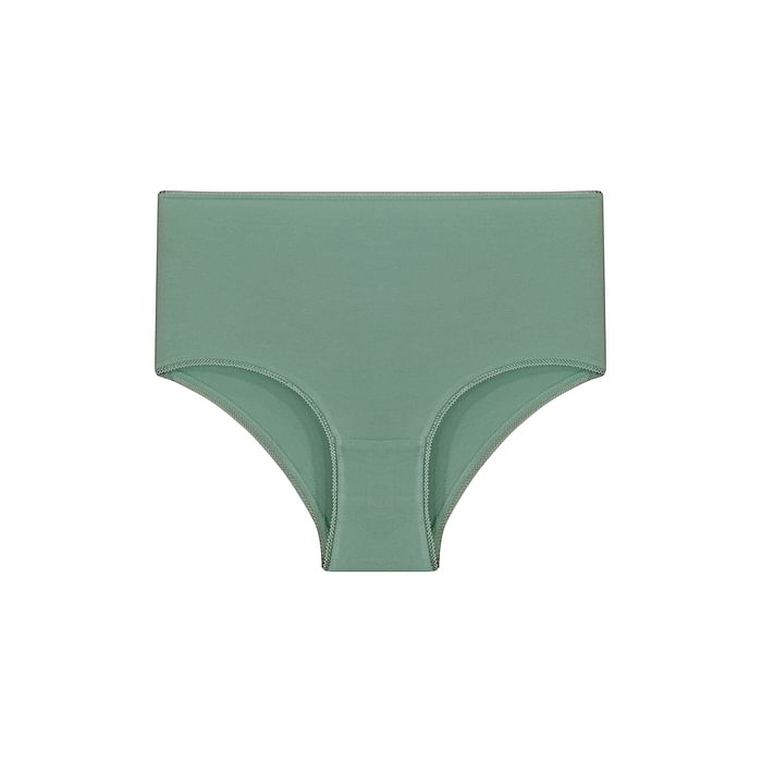 

Clovia High Waist Hipster Panty in Mint Green - Cotton - PN2703P11, Light green