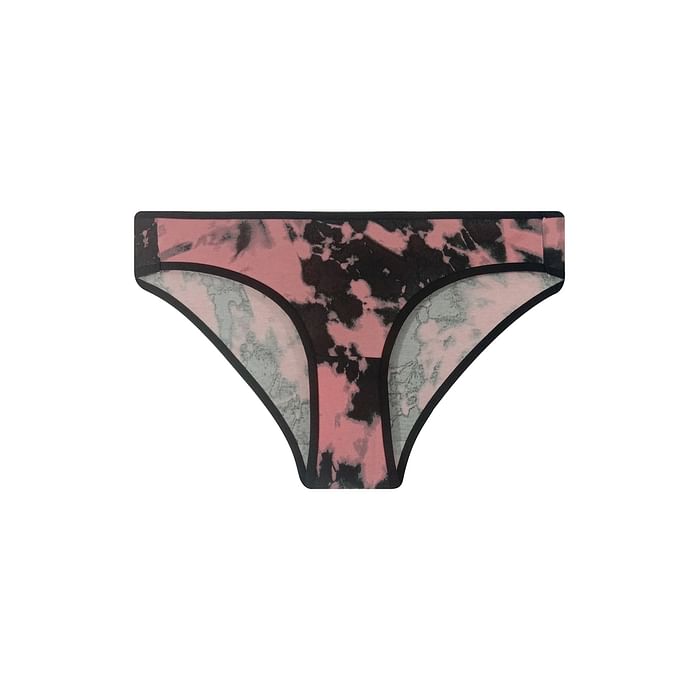 

Clovia Low Waist Acid Wash Print Bikini Panty in Black - Cotton - PN3380S13