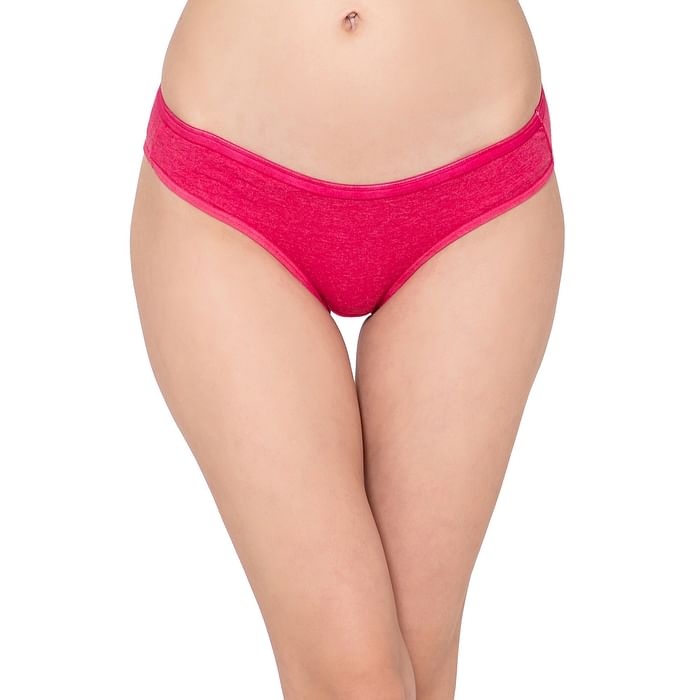 

Clovia Low Waist Bikini Panty in Blush Pink - Cotton - PN3211A14