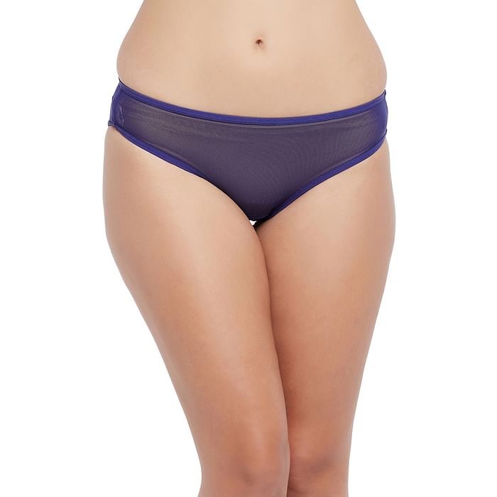 

Clovia Low Waist Bikini Panty in Royal Blue - PN5101B08, Navy