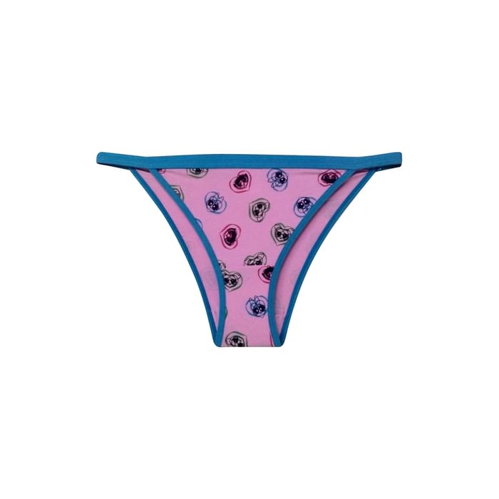 

Clovia Low Waist Powerpuff Girls Print Bikini Panty in Pink - Cotton - PN3169H22, Light pink