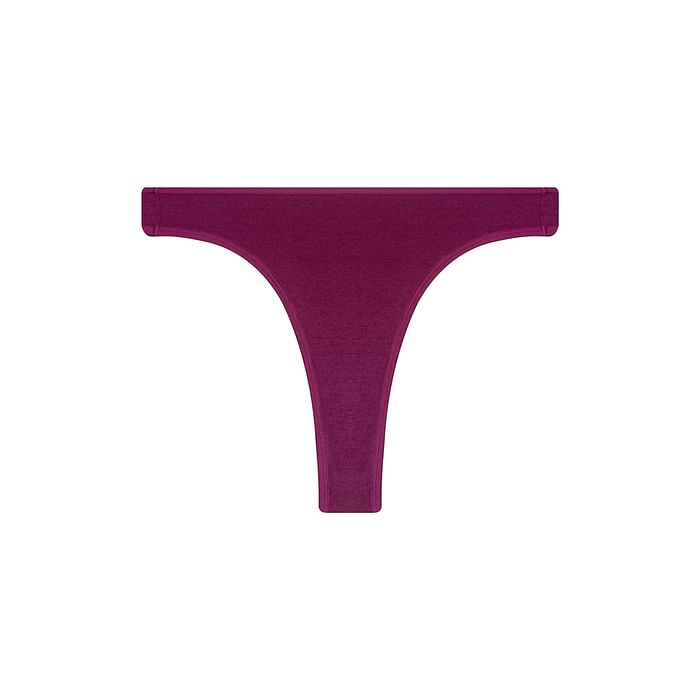 

Clovia Low Waist Thong in Purple - PN3485D15