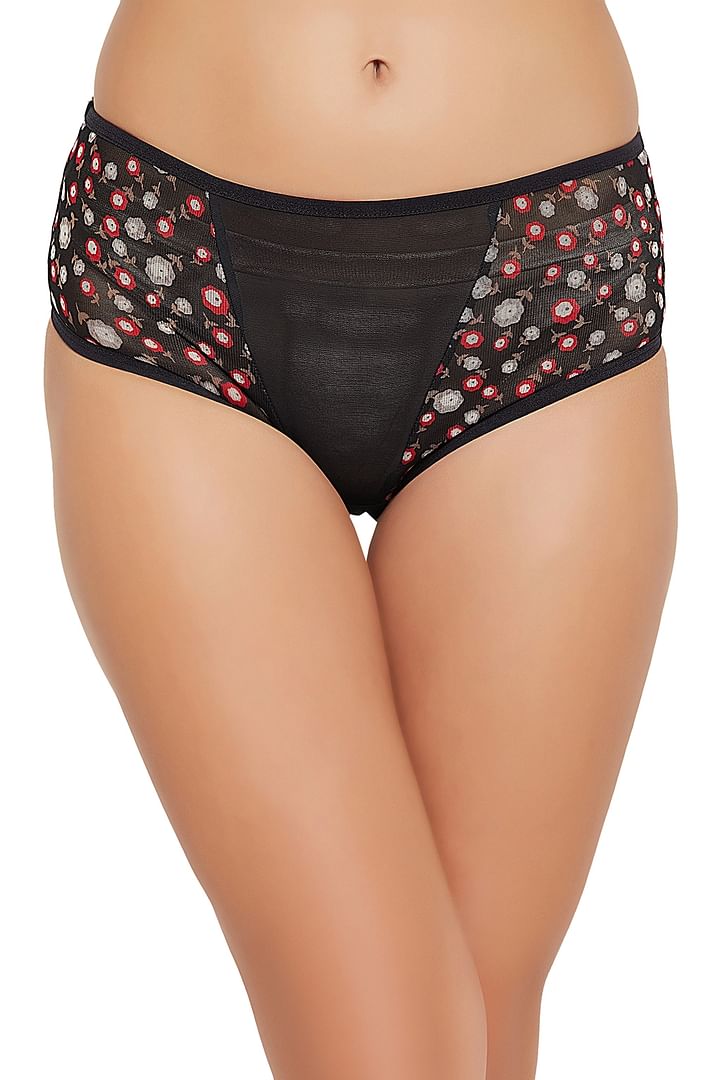 Out From Under Floral Sheer Knickers