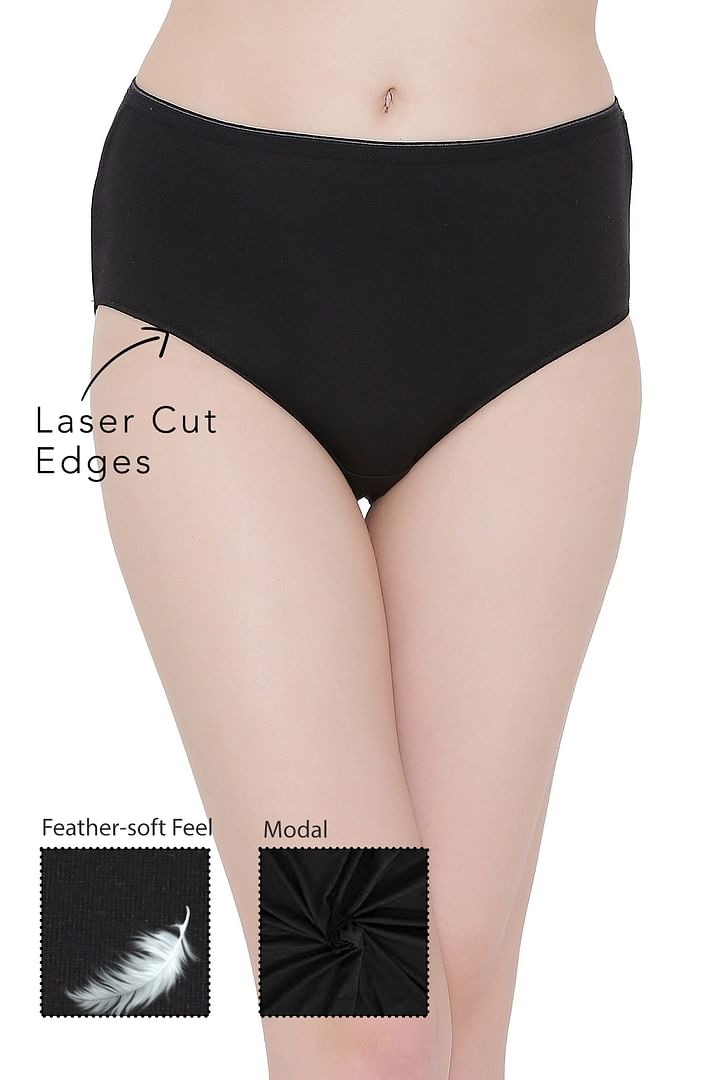 Buy Modal No Panty Line Mid Waist Hipster Panty Online India, Best