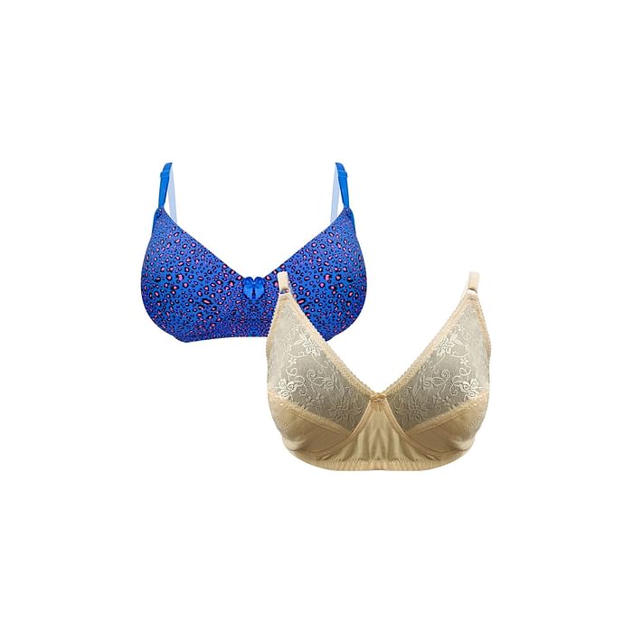 

Clovia Pack of 2 Bras - BRC130A19, Multicolour