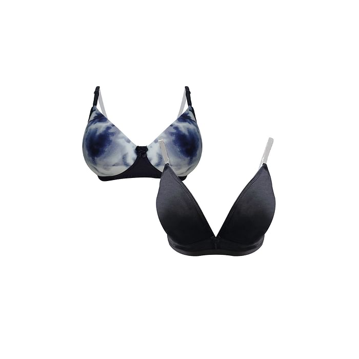 

Clovia Pack of 2 Bras - BRC672Q19, Multicolour