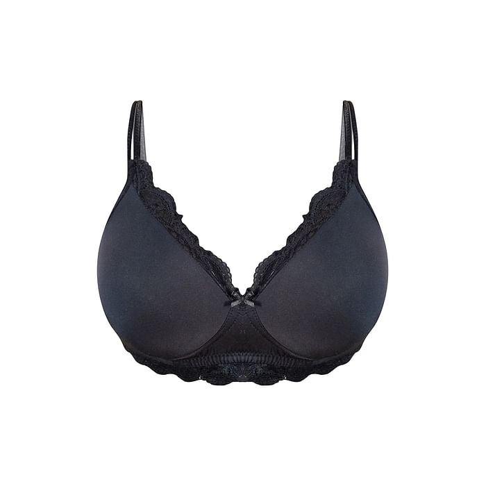 

Clovia Padded Non-Wired Full Cup Bra in Black - BR2247G13