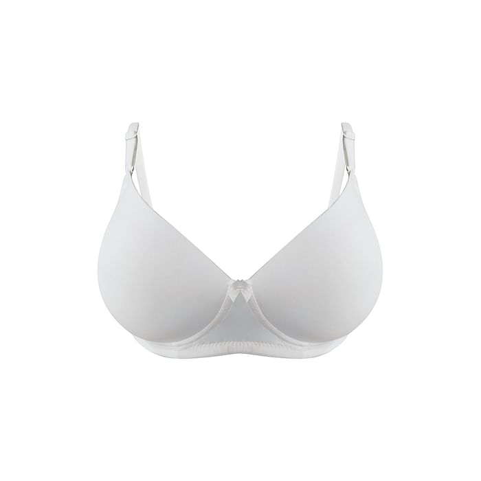 

Clovia Padded Non-Wired Full Cup Multiway T-shirt Bra in White - BR2393V18