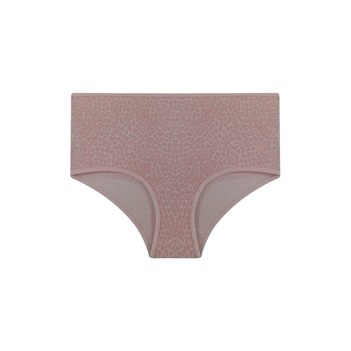 

Clovia High Waist Animal Print Hipster Panty in Light Pink - Cotton - PN3015A22