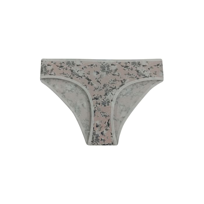 

Clovia Mid Waist Printed Bikini Panty in Soft Pink - Cotton - PN3467D22, Light pink