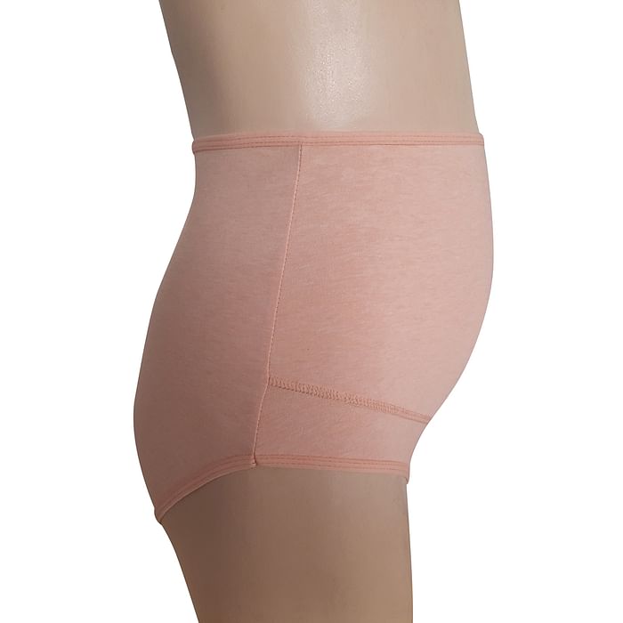 

Clovia High Waist Hipster Maternity Panty in Peach - Cotton - PN3471P16, Orange