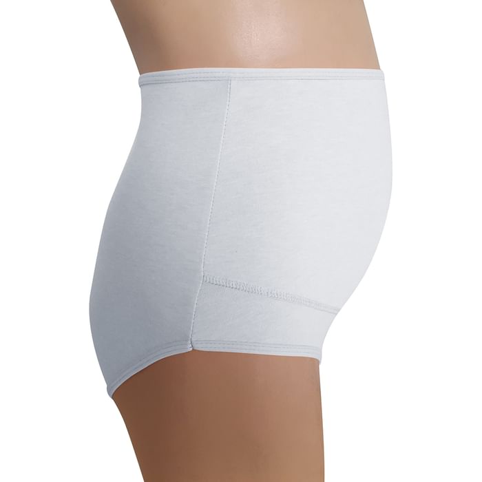 

Clovia High Waist Hipster Maternity Panty in White - Cotton - PN3471P18
