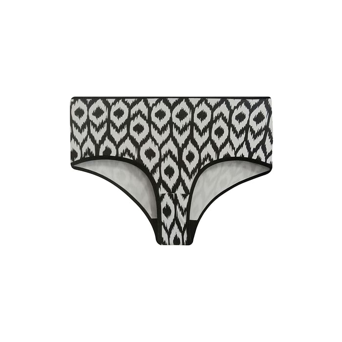 

Clovia High Waist Aztec Print Hipster Panty in White - PN3498D18