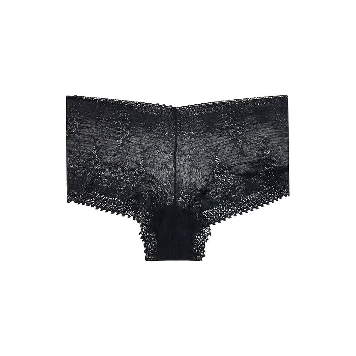 

Clovia Lace Low Waist Boyshorts With Matching BR1000P13 - PN5105R13, Black