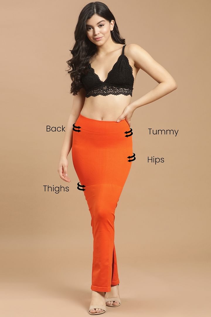 Buy 4-in-1 Shaper - Tummy, Back, Thighs, Hips in Black Color Online India,  Best Prices, COD - Clovia