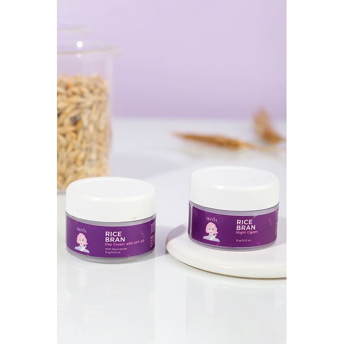 

Clovia Skivia Rice Bran Day & Night Face Cream Combo - SKCM03P99, Assorted