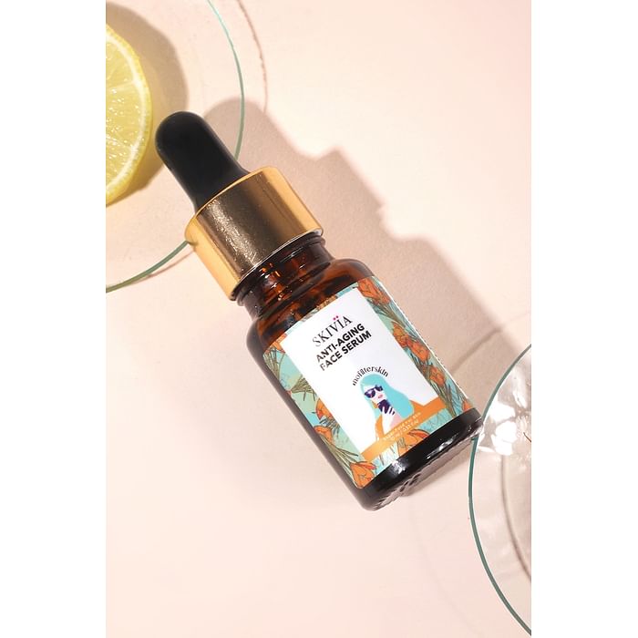 

Clovia Skivia Anti-Ageing Mini Face Serum with Retinol & Niacinamide - 10 ml - SKFS04S18, White
