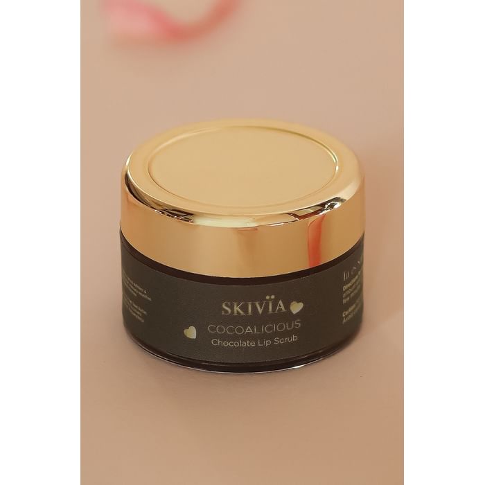 

Clovia Skivia Cocoalicious Lip Scrub with Theobroma Cacao & Vitamin E - 15 g - SKL008S06, Brown