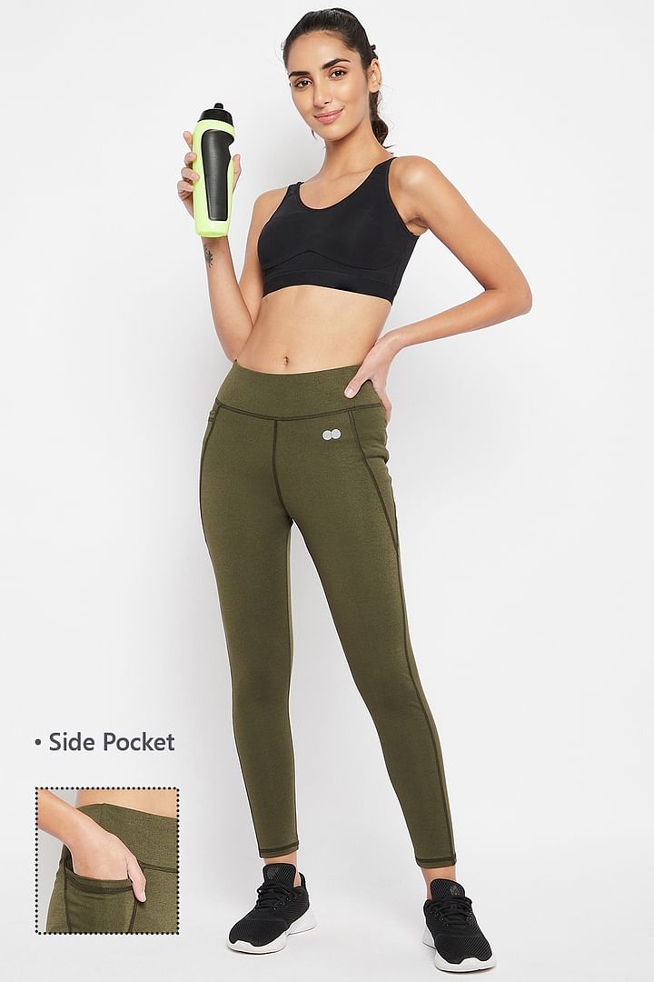GO COLORS Cotton Solid, Elastane Ankle Length Legging (L, Pista Green) in  Coimbatore at best price by Go Colour - Justdial