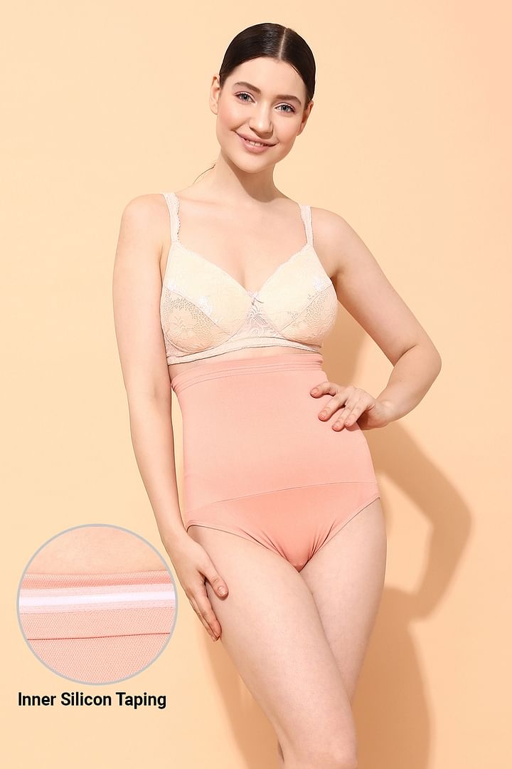 Buy Tummy Tucker in Peach Color with Silicon Grips Online India, Best  Prices, COD - Clovia