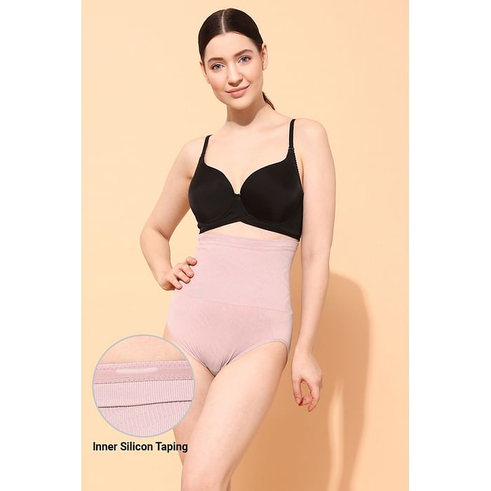 

Clovia Tummy Tucker With Silicon Grips in Lavender - SW0009P12