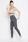 Activewear Ankle Length Tights in Dark Grey