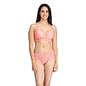 Set of Non-Padded Bralette & Mid Waist Lace Bikini_8