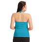 Cotton Camisole With Halter Neck - Blue_8
