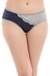 Cotton Mid Waist Hipster Panty with Lace Panel I