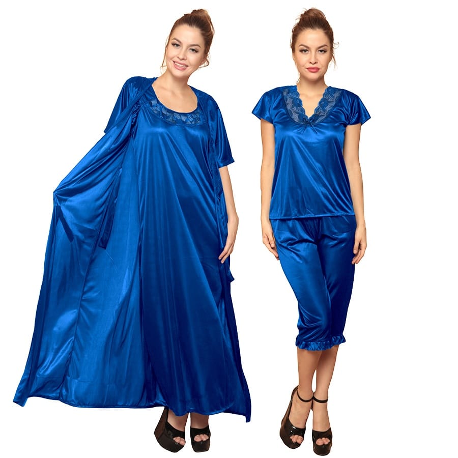 clovia satin nightwear