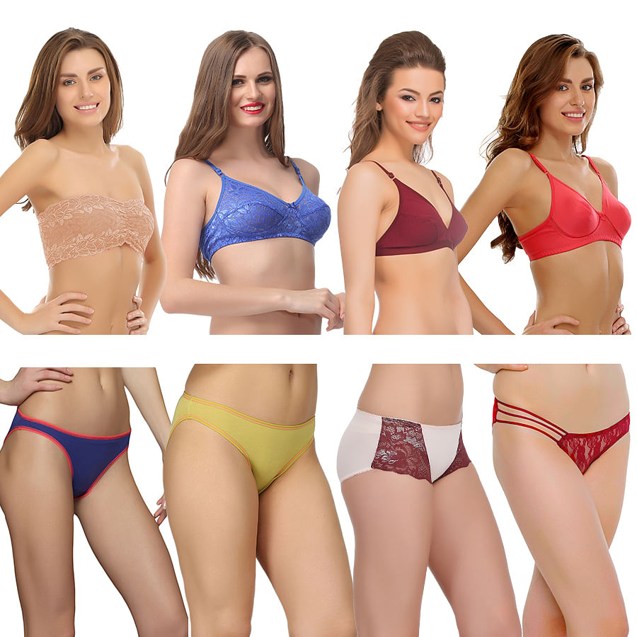 Bra & Panty Sets Multicolor Ladies Undergarments, Mid at Rs 800/piece in  Bhiwani
