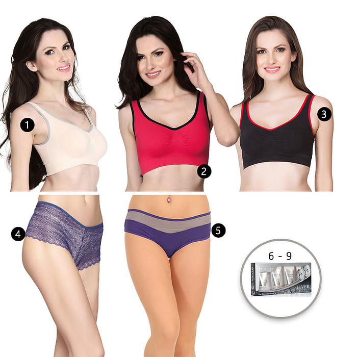 

Clovia 9 Pc Set - PN0342A99, Assorted
