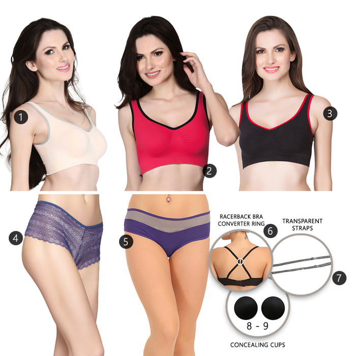 

Clovia 9 Pc Set - BRC290P99, Assorted