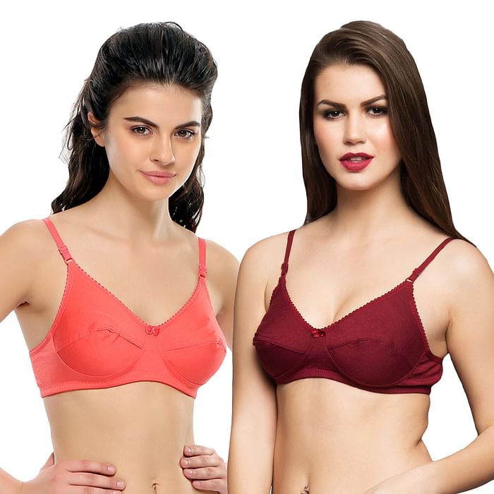 

Clovia Pack Of 2 Bra In Multicolor - BR0227P10, Assorted