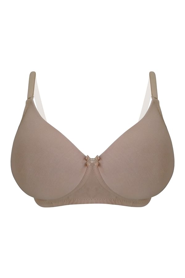 Buy Padded NonWired Full Cup Multiway Tshirt Bra in Nude Colour