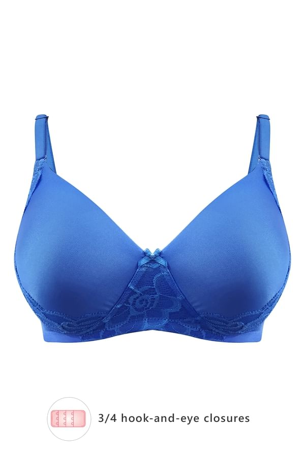 Buy Padded NonWired Full Cup Multiway Bra in Royal Blue Online India