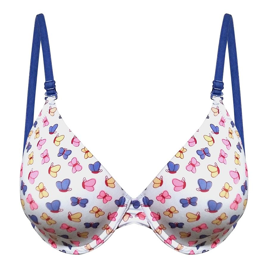 Buy Padded Underwired Printed Multiway T-shirt Bra Online India, Best ...