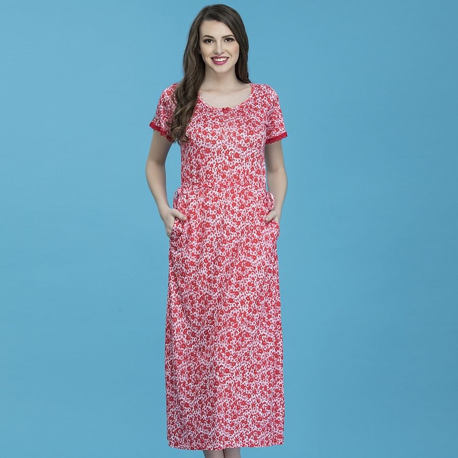 full sleeve cotton nighty online india