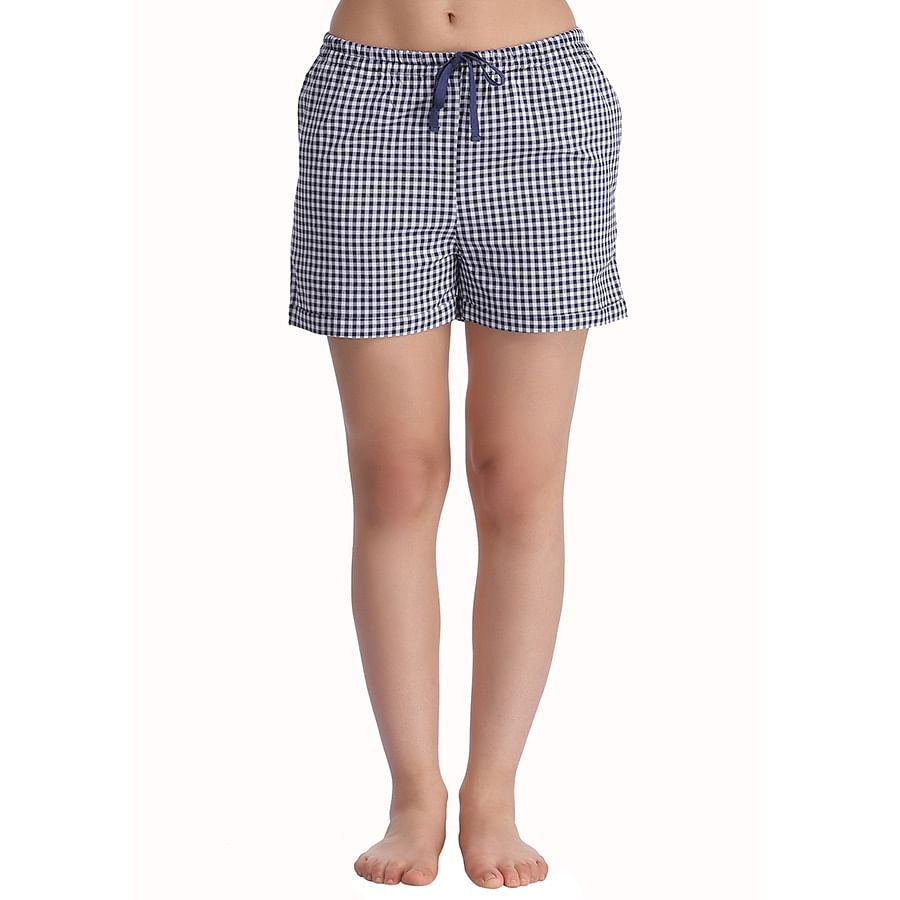 Buy Cotton Checked Boxer Shorts Online India, Best Prices, COD - Clovia ...