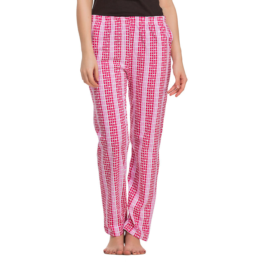 Buy Cotton Full Length Pyjama - Pink Online India, Best Prices, COD ...